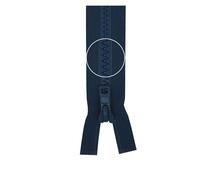 YKK Reißverschluss Kunststoffzähnchen teilbar 5mm 45cm 839 jeansblau (19,56 € pro 1 m) Farbe:Farbe 839$Länge:45cm
