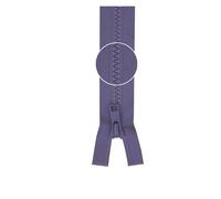 YKK Reißverschluss Kunststoffzähnchen teilbar 5mm 50cm 553 pastellflieder (17,60 € pro 1 m) Farbe:Farbe 553$Länge:50cm