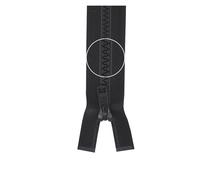 YKK Reißverschluss Kunststoffzähnchen teilbar 5mm 70cm 580 schwarz (15,57 € pro 1 m) Farbe:Farbe 580$Länge:70cm