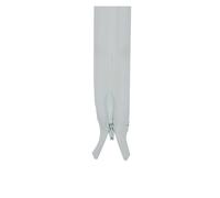 YKK Reißverschluss Nahtverdeckt nicht teilbar 2mm 22cm 501 weiß (15,95 € pro 1 m) Farbe:501$Länge:22cm