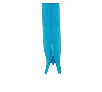 YKK Reißverschluss Nahtverdeckt nicht teilbar 2mm 22cm 547 wasserblau (15,95 € pro 1 m) Farbe:547$Länge:22cm
