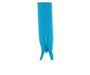 YKK Reißverschluss Nahtverdeckt nicht teilbar 2mm 22cm 547 wasserblau (15,95 € pro 1 m) Farbe:547$Länge:22cm