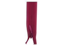 YKK Reißverschluss Nahtverdeckt nicht teilbar 2mm 22cm 853 bordeauxviolett (15,95 € pro 1 m) Farbe:853$Länge:22cm