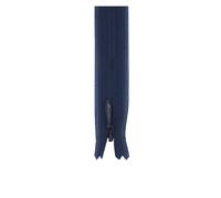 YKK Reißverschluss Nahtverdeckt nicht teilbar 2mm 40cm 058 marine (12,50 € pro 1 m) Farbe:058$Länge:40cm