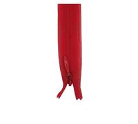 YKK Reißverschluss Nahtverdeckt nicht teilbar 2mm 40cm 519 dunkelrot (12,50 € pro 1 m) Farbe:519$Länge:40cm