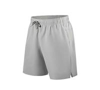 YLCYDLYU Badeshorts Für Herren Herren Beach Quick Dry Running Sports Board Black Shorts Für Sommer Casual Classic Oversize Hosen-Cv01 Grau-6Xl Für 100-110 Kg