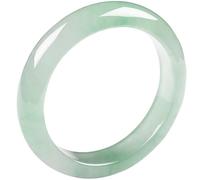 ylpddmm Jade Armreif Armband Natürlicher Echter Jadeit Edelstein Handgefertigter Schmuck für Frauen,Natürlicher Smaragd Jade Armreif,Jade Armband für Fraue,58-60mm