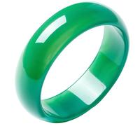 ylpddmm Natürlicher Smaragd Jade Armreif Damen Armband Schmuck,Natürlicher Jadeit Jade Armreif,zum Liebhaber Freundin Familie, Echte Chinesische Jade Armreif,54-56mm