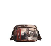 YNot Yes Bag Umhängetasche mittelgroß mit Reißverschlüssen und verstellbarem Riemen, London bridge - Farb-Varianten: Multicolor