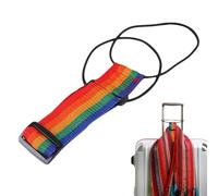 YNPQTDS Elastischer Befestigungsgurt für Gepäck - Gepäck-Bindungsgurt, Taschenbefestigungsseil, Koffer-Gummiband, flexibel, sicher für Handgepäck, sorgt für sichere Koffer