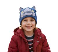 Yo-kai Watch Robonyan Beanie Strick-Mütze Kinder Kopfbedeckung mit Ohren KC302488YKW Blau