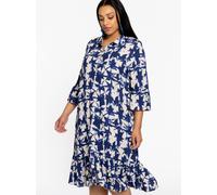 YOEK Kleid Damen blau, 46-48