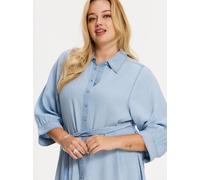 YOEK Kleid Damen Lyocell blau, 50-52