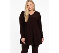 YOEK Tunika Damen braun, 42-44