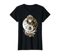 Yoga Elefant Gott Ganesh Ganesha indisches Yin Yang Symbol Preisgünstiges Grafik-T-Shirt, Damen, Schwarz, M