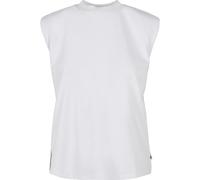 Yoga & Relax Shirt URBAN CLASSICS "Urban Classics Damen", Damen, Gr. XS, weiß, 100% Baumwolle, unifarben, loose fit, Rundhals, Shirts (57225538-XS) weiß