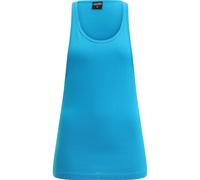 Yoga & Relax Shirt URBAN CLASSICS "Urban Classics Damen Ladies Loose Tank", Damen, Gr. S, turquoise, 100% Baumwolle, unifarben, loose fit, Rundhals, Shirts (24962015-S) turquoise