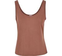 Yoga & Relax Shirt URBAN CLASSICS "Urban Classics Damen Ladies Modal Loose Top", Damen, Gr. 4XL, terracotta, 77% Modal, 23% Polyester, unifarben, loose fit, Shirts (20432647-4XL) terracotta