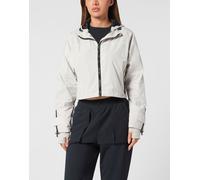 Yoga-Sweatjacke PLEIN SPORT "Scratch", Damen, Gr. M, 71, lightgrau, Obermaterial: 100% Polyester; Futter: 100% Polyester, Sweatjacken (88109563-M) 71, lightgrau