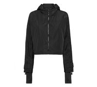 Yoga-Sweatjacke PLEIN SPORT "Scratch", Mädchen, Gr. M, schwarz (02, schwarz), Obermaterial: 100% Polyester; Futter: 100% Polyester, Sweatjacken (58365509-M) 02, schwarz