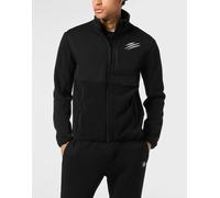 Yoga-Sweatjacke PLEIN SPORT "Sweatjacke", Jungen, Gr. XS, schwarz (02, schwarz), Obermaterial: 100% Polyester, Sweatjacken (66304758-XS) 02, schwarz