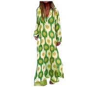 YOGALULU Festliche Kleider äLtere Damen Abendkleider Kurz Strandkleid Kurz Langarm Rockabilly Kleid TüLlkleid Damen Strickkleid Schwarz 48 Hochzeitsgast Outfit Damen Sommer Langes Strickkleid Sommer