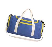 Yogasports Turnbeutel, faltbar, Reisetasche, Handgepäck, Wochenendtasche, Damen, wasserdicht, Übernachtungstasche für Yoga, blau