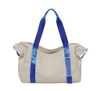 Yogasports Turnbeutel, faltbar, Reisetasche, Handgepäck, Wochenendtasche, Damen, wasserdicht, Übernachtungstasche für Yoga, grau