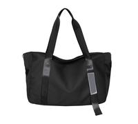 Yogasports Turnbeutel, faltbar, Reisetasche, Handgepäck, Wochenendtasche, Damen, wasserdicht, Übernachtungstasche für Yoga, Schwarz