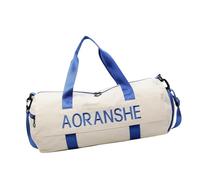 Yogasports Turnbeutel, faltbar, Reisetasche, Handgepäck, Wochenendtasche, wasserdicht, Übernachtungstasche für Yoga, Sport, Fitnessstudio, blau, Mass Beauty