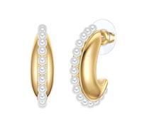 Yokoamii Creolen Damen gold, ONE SIZE