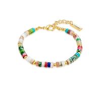 Yokoamii Damen Armband aus Metall mit Naturstein