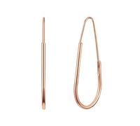 Yokoamii - Creolen Metall-Legierung in Roségold Damen