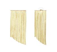 Yokoamii Damen Ohrhänger Metall-Legierung gelbvergoldet 14 Karat Wasserfall Modeschmuckohrhänger