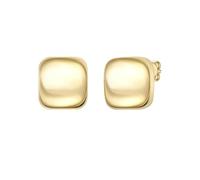 Yokoamii Ohrstecker aus Messing in gelbgold 20,7 mm Damen