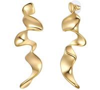 Yokoamii Ohrhänger aus Metall-Legierung in Gelbgold 70,6 mm Damen