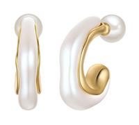 Yokoamii Ohrhänger Damen gold, ONE SIZE