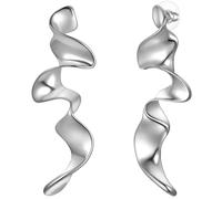 Yokoamii Ohrhänger aus Metall-Legierung in Silber 70,6 mm Damen