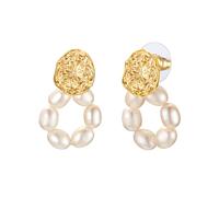 Yokoamii Ohrhänger Damen gold, ONE SIZE