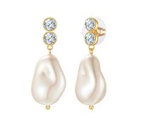 Yokoamii Ohrhänger Damen gold, ONE SIZE