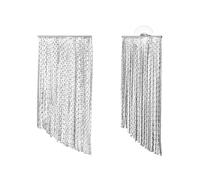 Yokoamii Damen Ohrhänger Metall-Legierung Silber-Optik Wasserfall Modeschmuckohrhänger