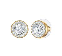 Yokoamii Ohrstecker Damen gold, ONE SIZE