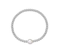 Yokoamii Perlen-Armband Damen weiß, ONE SIZE