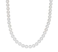Yokoamii Perlen-Kette Damen weiß, ONE SIZE