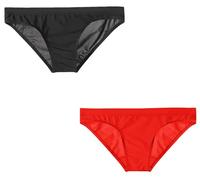 Yomie Herren Slips Atmungsaktiv Ice Silk Slips Briefs Dessous Bequem Slips Briefs Shorts Unterhose