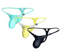 Yomie Herren String Tanga Männer Sexy Unterwäsche Herren-Strings Männer Spitzenunterwäsche für Herren