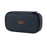 Yommie Federmäppchen Federtasche Jungen Erwachsene Single Etui Federmappe Schlampermäppchen Mädchen Mäppchen Organizer Mit Reißverschluss Für Teenager Pencil Case Graphite