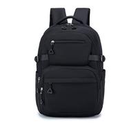 YOODI British Airways 40x30x15 Handgepäck Rucksack Wasserdicht Reiserucksack Handgepäck Flugzeug Schulrucksack Laptop Rucksack 14 Zoll Carry On Luggage Cabin Bag für Damen Herren, Schwarz