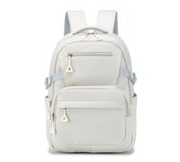 YOODI British Airways 40x30x15 Handgepäck Rucksack Wasserdicht Reiserucksack Handgepäck Flugzeug Schulrucksack Laptop Rucksack 14 Zoll Carry On Luggage Cabin Bag für Damen Herren, Weiß