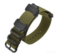 YOOSIDE Armband für Casio G-Shock, Gewebtes Nylon Uhrenarmbänder mit Edelstahlschnalle Ersatzarmband für Casio G-Shock DW5600/DW-6900,GW-M5610/GW-5000 5035 (Grün)